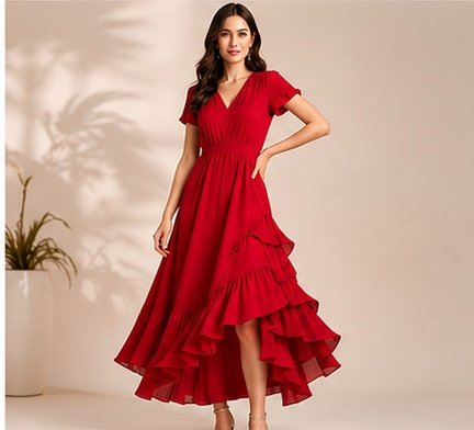 Flamboyant Dress