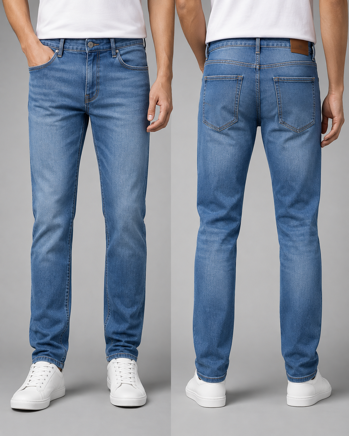 Men’s Classic Blue Regular Fit Jeans