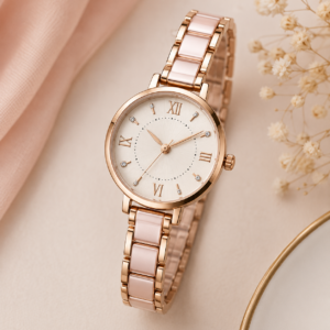 Women’s Elegant Rose Gold Watch